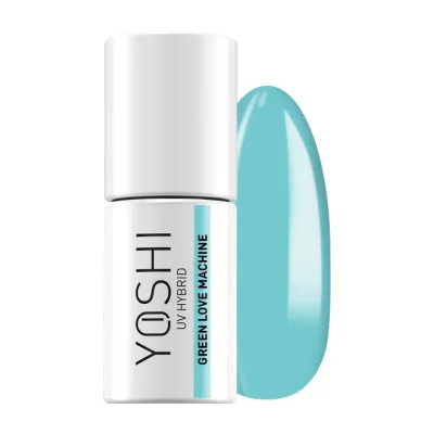 Gél lak YOSHI Cooltove Pastelove - Green Love Machine 804, 6ml