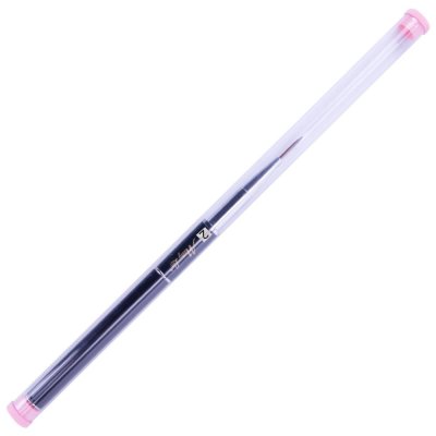 MollyLac Zdobiaci štetec skladací čierny 11mm č.2