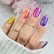 CLARESA® Rainbow Jello Base Pink gél lakk