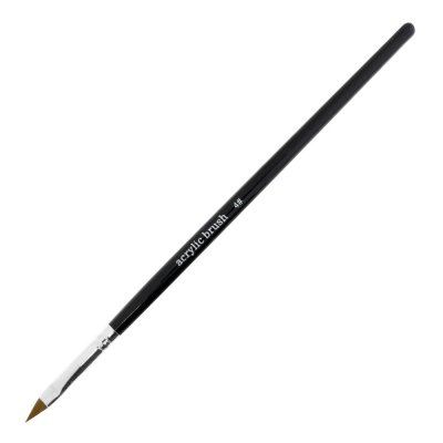 Acrylic brush - čierny štetec na akryl č.4