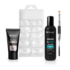 Silcare POLYGEL PINK, 30g - készlet ll.