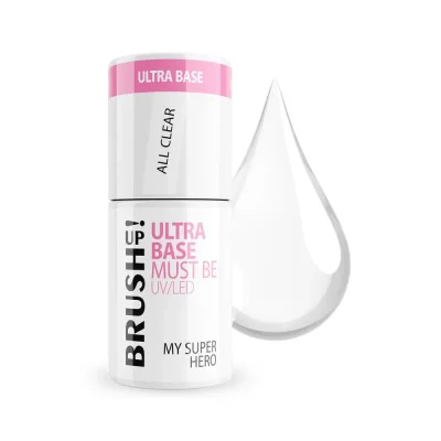 BRUSH UP! Ultra Base Must Be My Super Hero - Clear, 5g