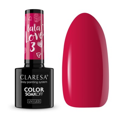 Gel lak CLARESA® La La Love 3, 5g