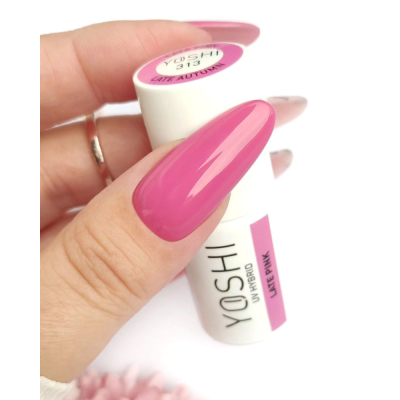Gél lak YOSHI Late Autumn - Late Pink 313, 6ml