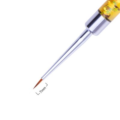 MollyLac Pro Liner Rainbow štětec na zdobení 7mm