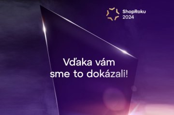 Sme finalistom ShopRoku 2024 – ĎAKUJEME!