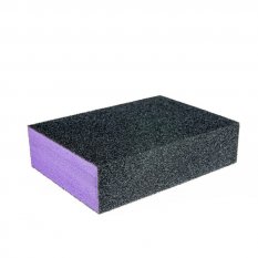 Brúsny blok na pedikúru - fialový