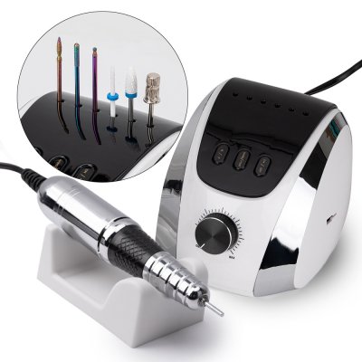 Bruska na nehty M13 68W - bílá