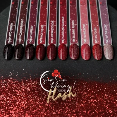 Gél lak YOSHI Sip Sip Hooray - Lambrusco Love 146, 6ml