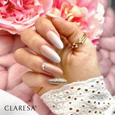 Claresa Celebration 6, Nude 104, Paint gel White