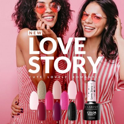 Gél lakk CLARESA® Love Story 7, 5g