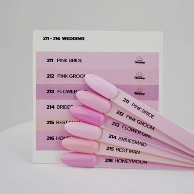 Gél lak YOSHI Wedding - Flower Girl 213, 6ml