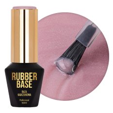 Molly Nails gél lak Rubber Base Pixy Pink, 10g