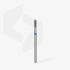 Diamantová fréza STALEKS Expert Rounded cylinder - modrá, FA30B023/6.5 (2,3mm/6,5mm)
