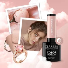 Gel lak CLARESA® NUDE GLOW Gummy Nude 3, 5g