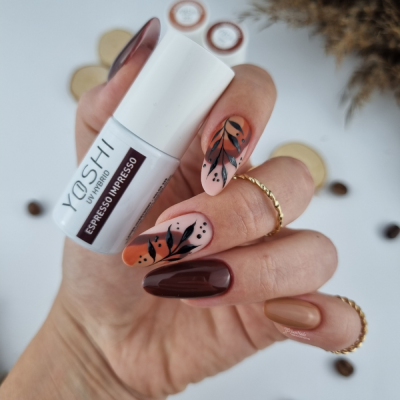 Gél lak YOSHI Ciao Italiani - Espresso Impresso 328, 6ml