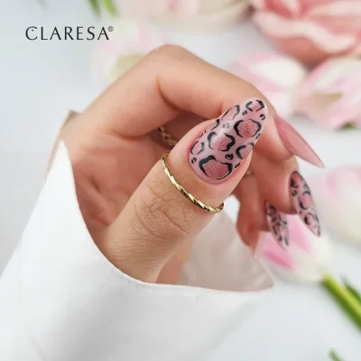 Gel lak CLARESA® NUDE GLOW CAT EYE Light Peach, 5g