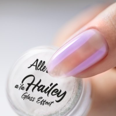 Leštiaci prášok na nechty A la Hailey glass effect č. 4