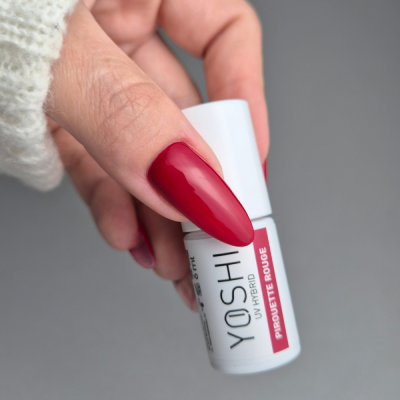 Gél lak YOSHI La Premiere - Pirouette Rouge 242, 6ml