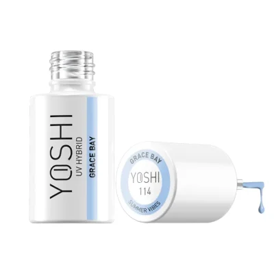 Gél lak YOSHI Summer Vibes - Grace Bay 114, 6ml