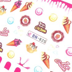 Vodolepky na nechty Ice Cream BN-825