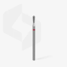 Diamantový brúsny nadstavec STALEKS Expert Match- červený, FA120R023/5  (2,3mm/5mm)