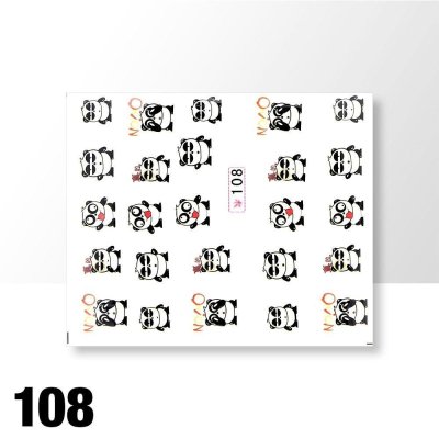 Vodolepky na nechty 108
