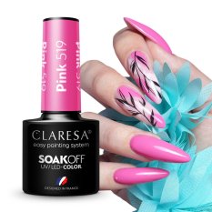 CLARESA® PINK 519 gél lakk, 5g