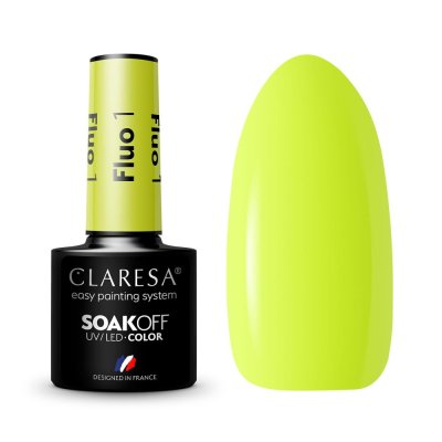 Gél lakk CLARESA® FLUO 1, 5g