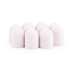 Brúsne klobúčiky ABS Podo biele 13mm, drsnosť 240, 10ks