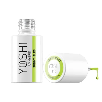 Gél lak YOSHI Summer Vibes - Sunny Isles 115, 6ml