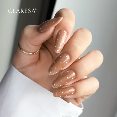 Gel lak CLARESA® NUDE GLOW CAT EYE Light Nude, 5g