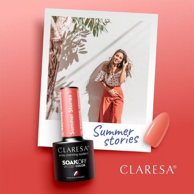 Gél lak CLARESA® Summer Stories 5, 5g