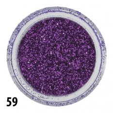 Csillámpor - lila - 59