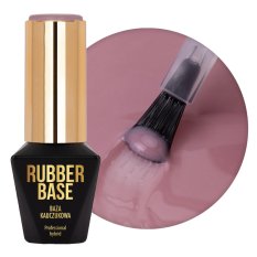 Molly Nails gél lak Rubber Base Dange Rose, 10g