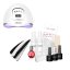 CLARESA gél lak sada Keratin so 180W UV/LED lampou