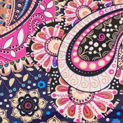 Retro Paisley transzferfólia 100cm - 13