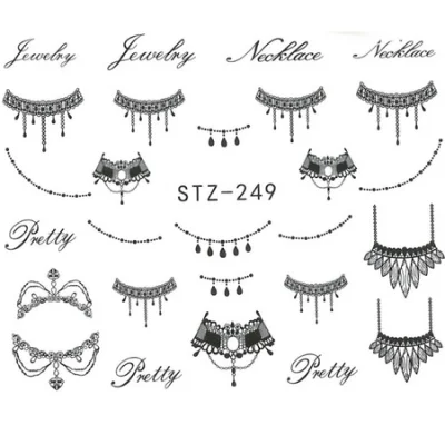 Vodolepky na nechty Jewelry STZ-249