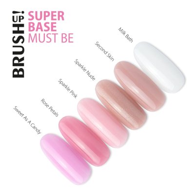 BRUSH UP! Super Base Must Be: My Best Friend - Sparkle Pink, 5g