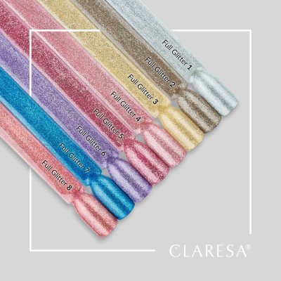 Gel lak CLARESA® FULL GLITTER 4, 5g