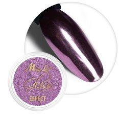 Prášek na nehty Glass Effect Lilac - 6