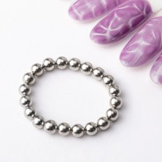 Magnet na Cat Eye korálky - 5mm, 20ks
