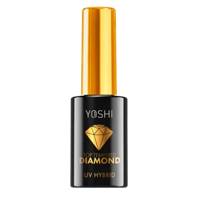 Gél lak YOSHI Top Tempered Diamond, 10ml