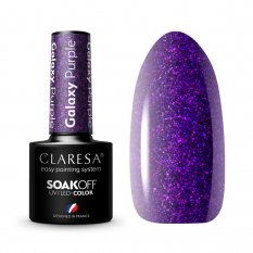 Gél lak CLARESA® Galaxy Purple, 5g