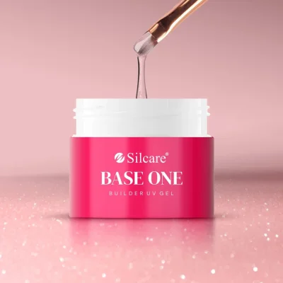 Silcare Base One UV Gel Shimmer Misty ROSE, 15g