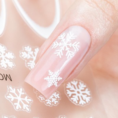 Köröm matricák - French Manicure - White MO-461