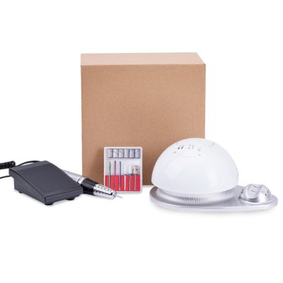 Bruska na nehty M21 68W - bílá