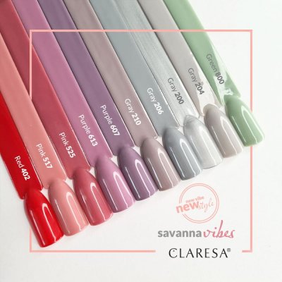 Gél lak CLARESA® GREEN 800, 5g