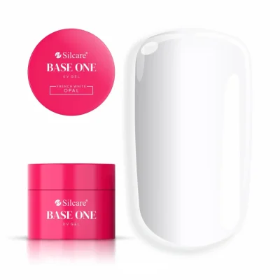 Silcare Base One FRENCH WHITE Opal Gel, 15g