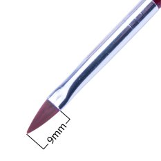 Ergonomikus akril ecset, barna, 2-es szám